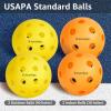 imagePickleballPaddlesSet of 4 or 2 Rackets by JoncAye USAPA Approved PickleBall Equipment with Balls Bag Accessories Fiberglass Graphite Pickleball Racquet Set for Men Women Kids AdultsBLITZ 2PK PinkBlue